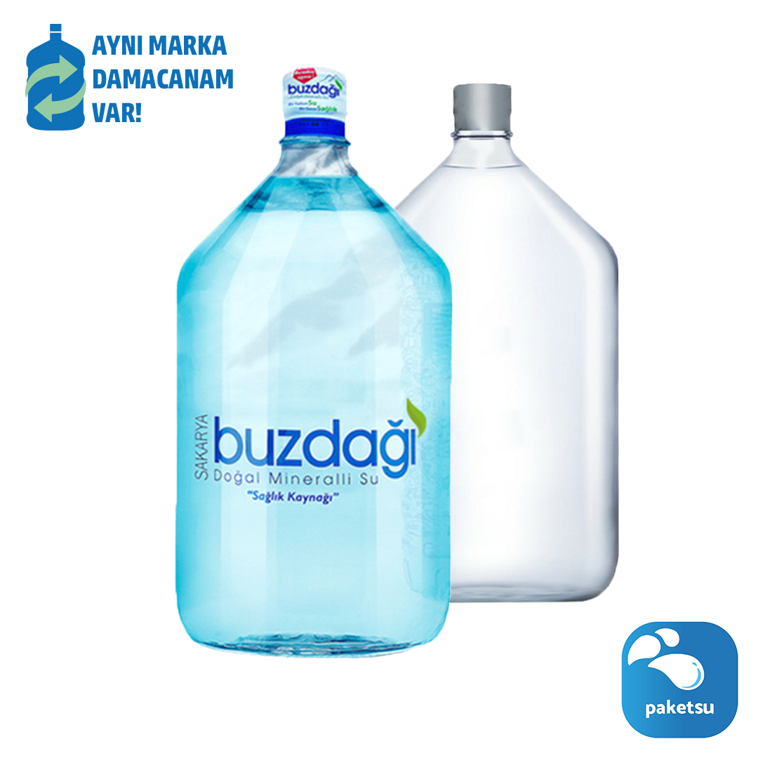 Buzdağı  19 lt Cam Damacana