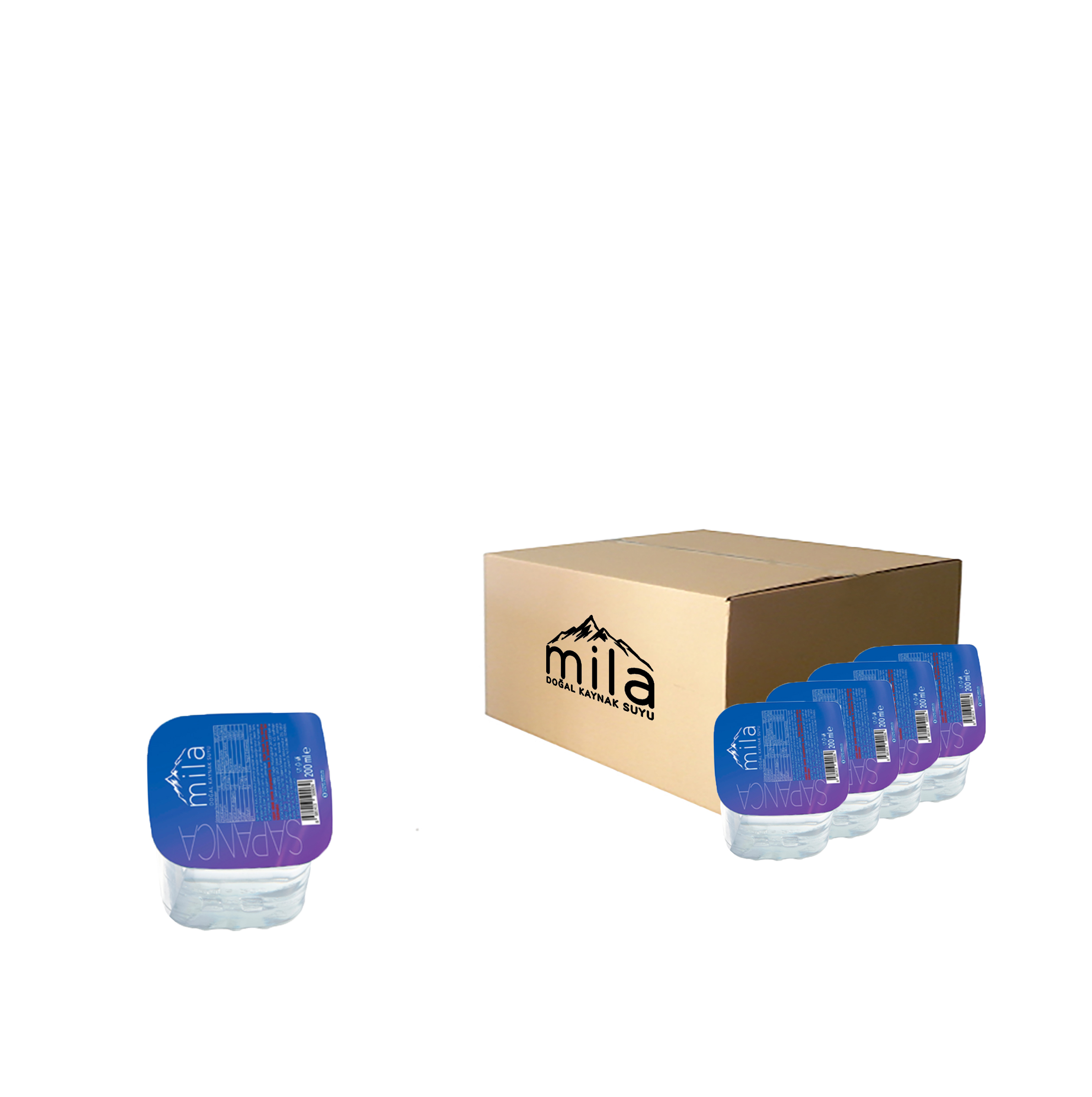 Mila Bardak Su 200 ml